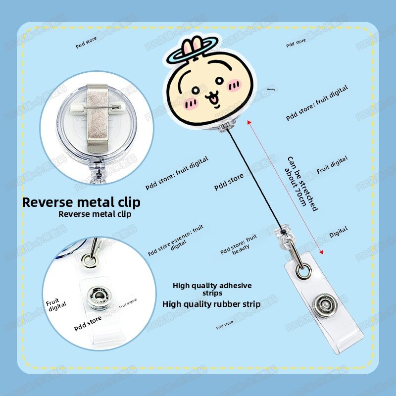 jiyi Einziehbarer Ausweishalte – Kawaii Tech Accessories Bewertung und Preis