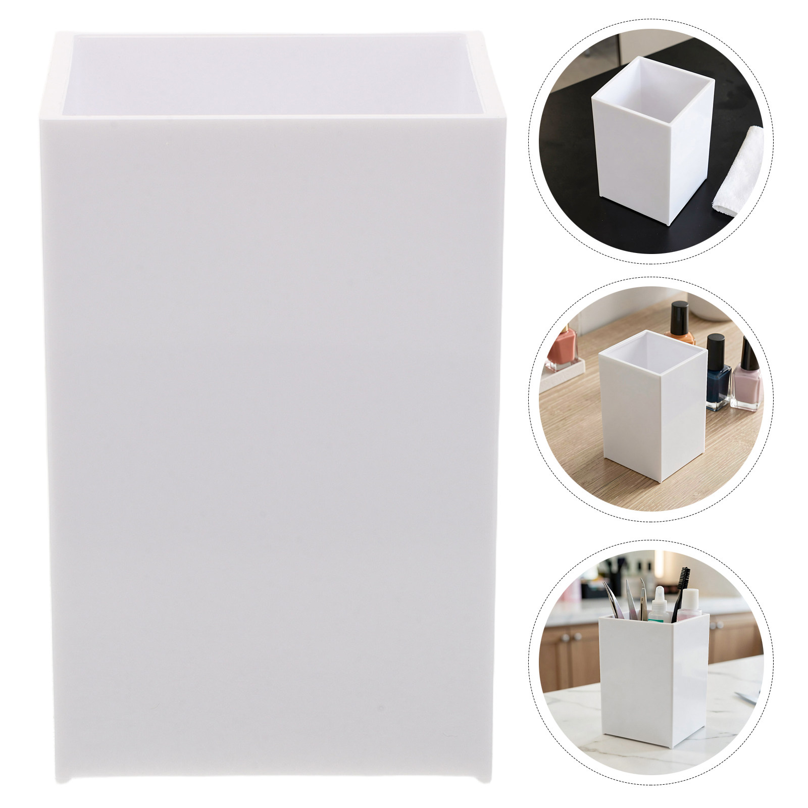 Weißer Nagel-Organizer Aufbewa – Tech Accessories Storage Bewertung und Preis